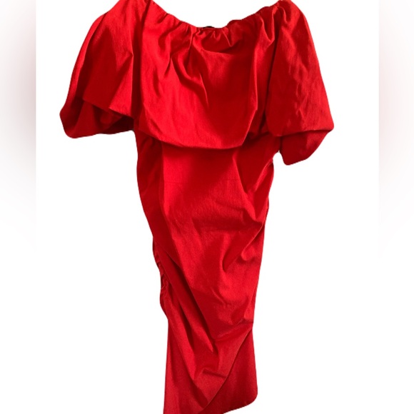 Zara Ruffle Mini Dress - Picture 2 of 3